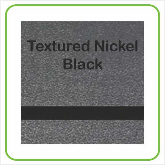 Textured Nickel Black