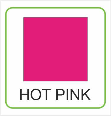 Hot Pink Imprint