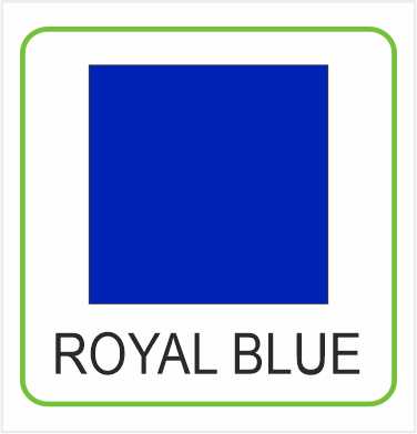 Royal Blue Imprint