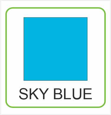 Sky Blue Imprint