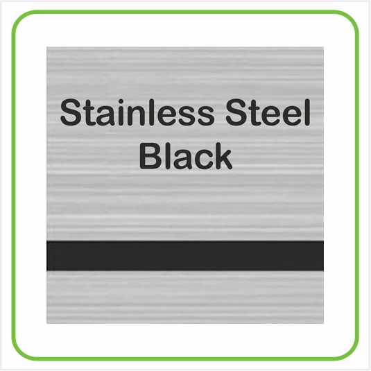 Stainless Steel Black