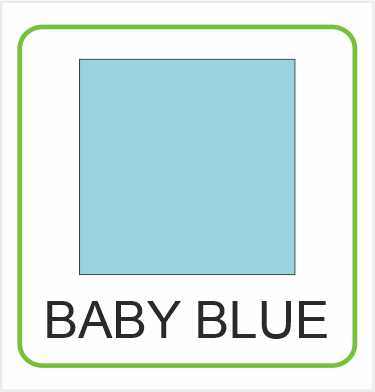 Baby Blue Imprint