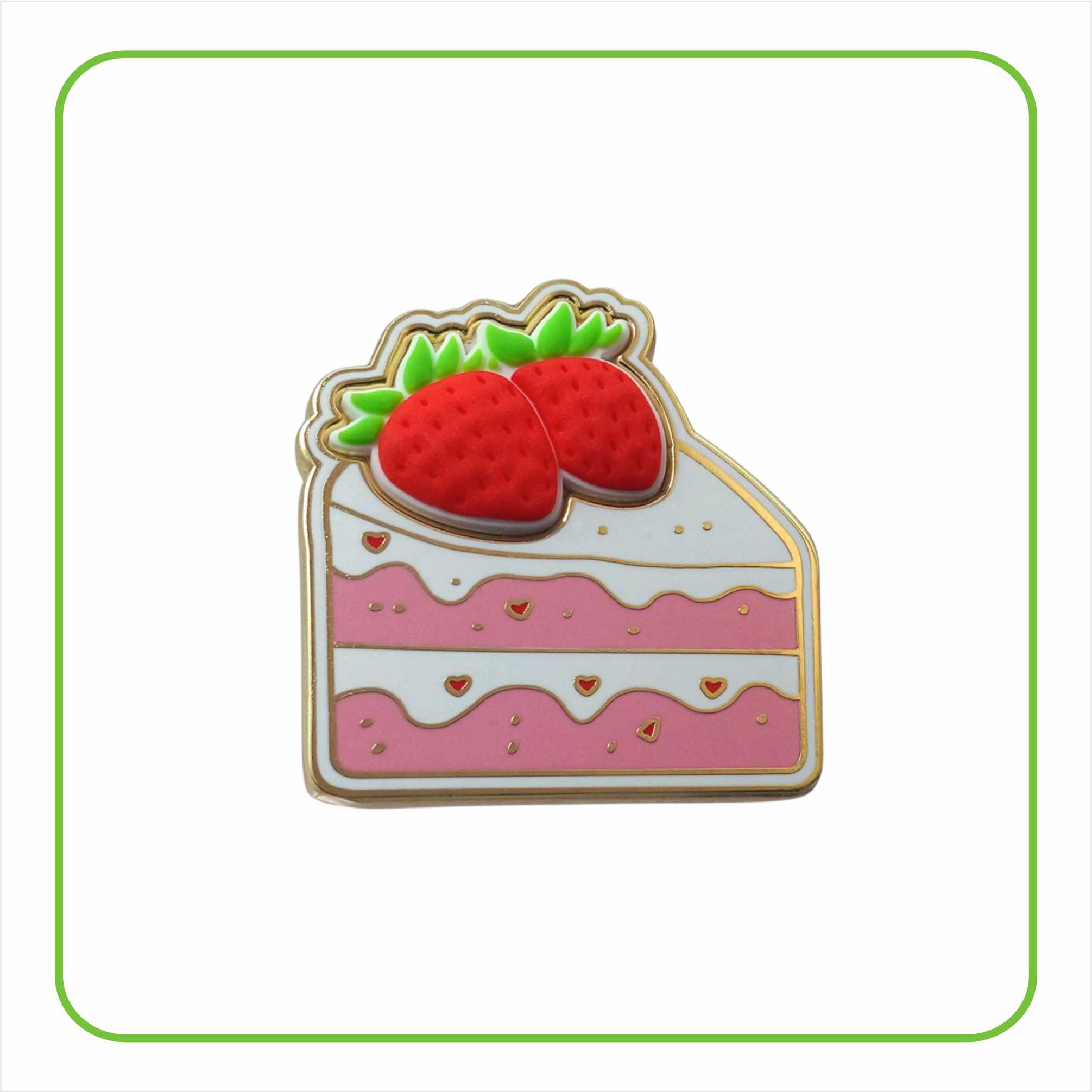 Imitation Hard Enamel with Rubber Decoration Lapel Pin — image 4